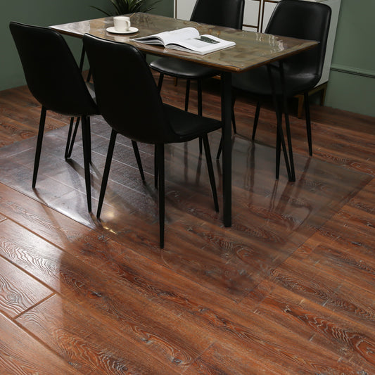 1.5mm Heavy Duty Frosted PVC Floor Mat for Hard Floors