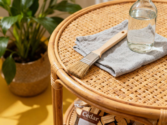 Rattan &amp; Bamboo Tabletop Maintenance: Moisture-Proof, Moth-Proof &amp; Daily Cleaning Tips