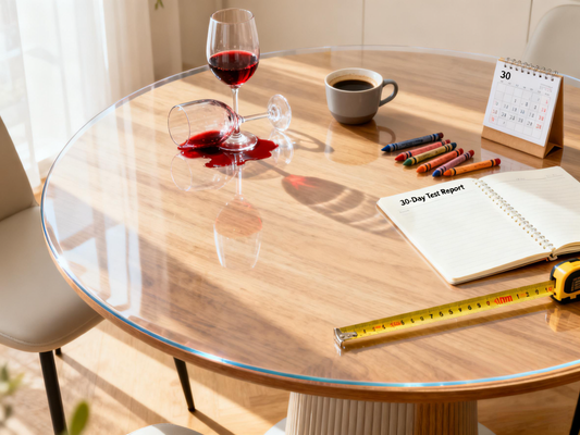 We Tested This 2.0mm Round Table Protector: Our 30-Day Honest Review